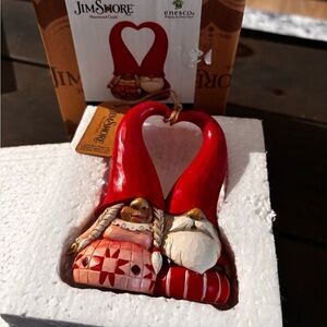NIB - Jim Shore Gnome is where the Heart is